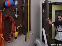 Attractive secretary punished and screwed in the ass