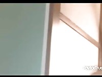 Teen blonde Taylor True fucks her dildo