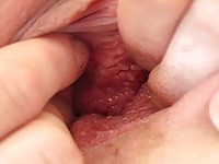 Sweet blonde Callista fingering