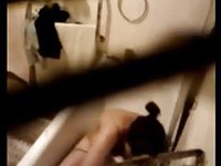 Busty amateur in hideen camera