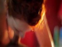A redhead sweet mature girl sucking