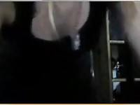 Small boobed blonde shows off on webcam