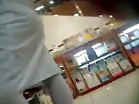 Here you can see hidden camera upskirt