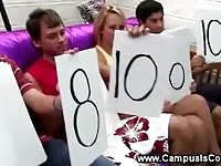 College sluts gets their pussies poked