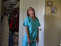 Sweet nurse at work