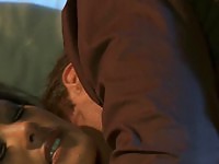 Voluptuous brunette pornstar pussy licked and screwed